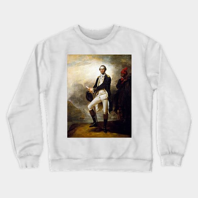 John Trumbull George Washington Crewneck Sweatshirt by pdpress